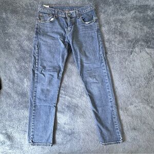 Levi’s 512 Slim Taper Fit Men’s Jeans W30 L30 Blue Stretch Denim Zip Fly